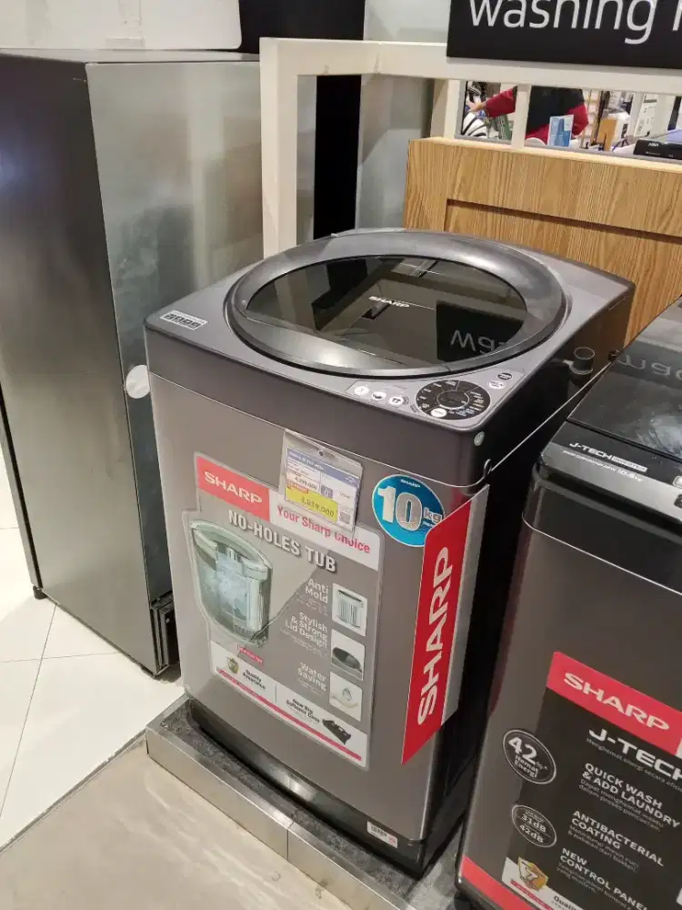 SHARP WM TOP LOADING 10KG