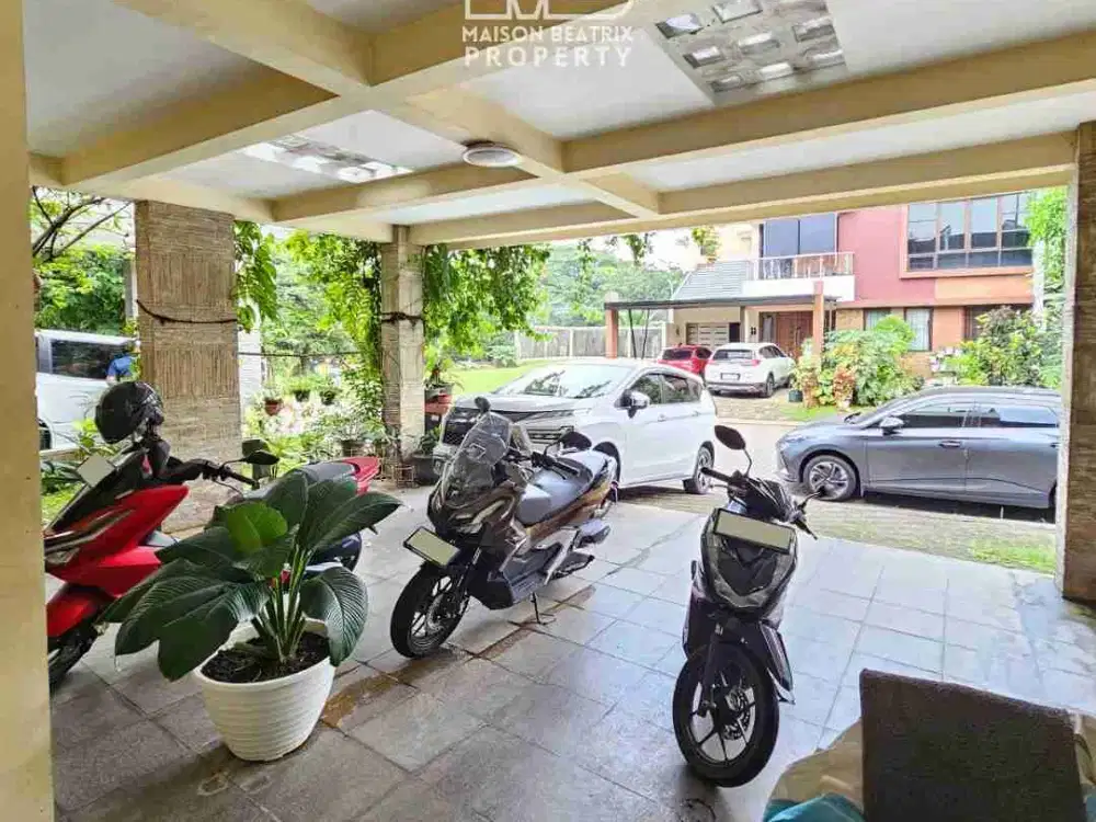 rumah 2 lantai bagus mewah dan bagus di delatinos bsd