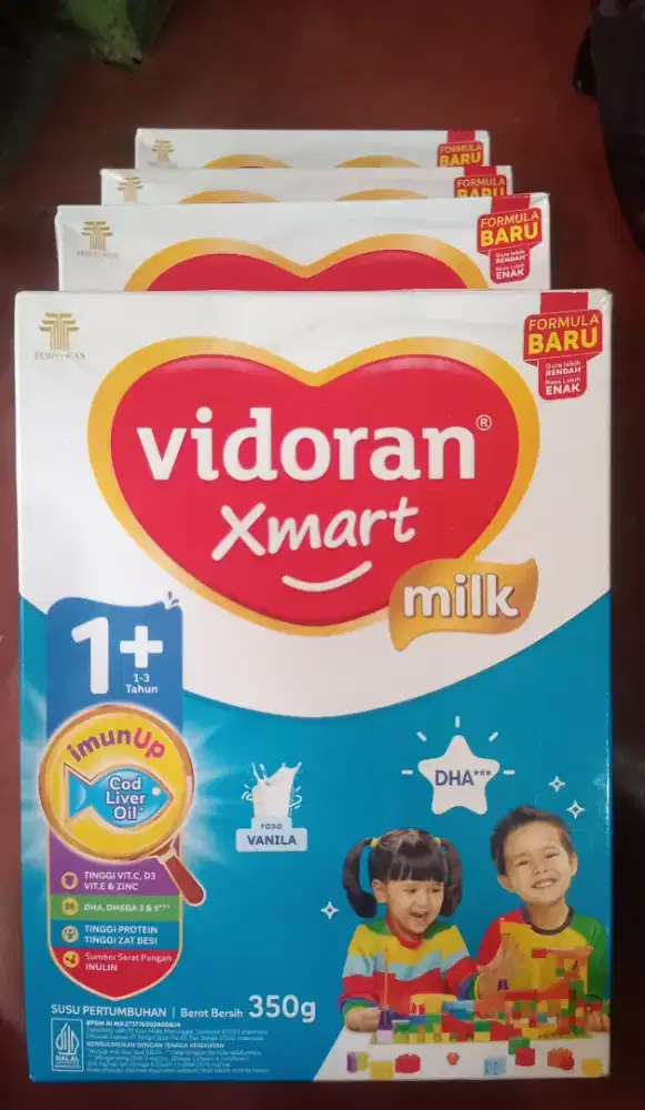 Susu Vidoran Xmart 1+ Vanilla