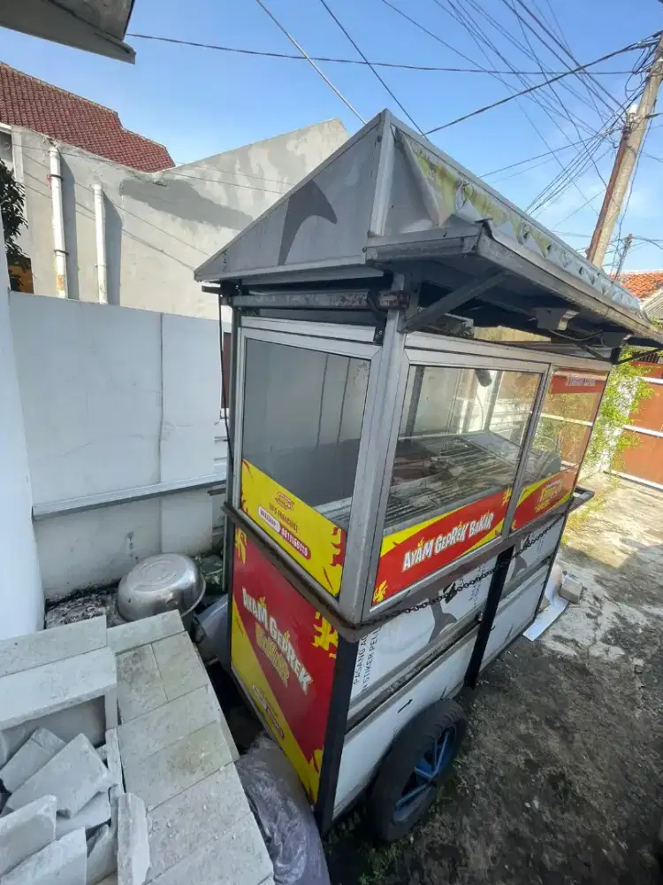 Jual gerobak ayam goreng