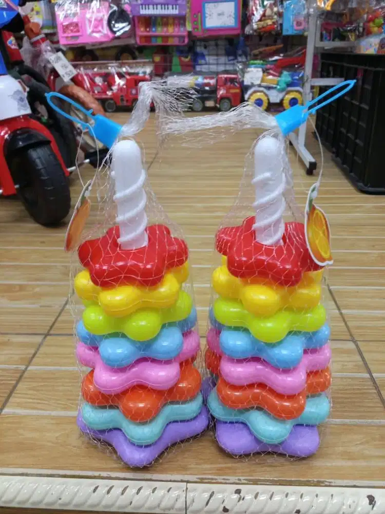 mainan anak donat putar