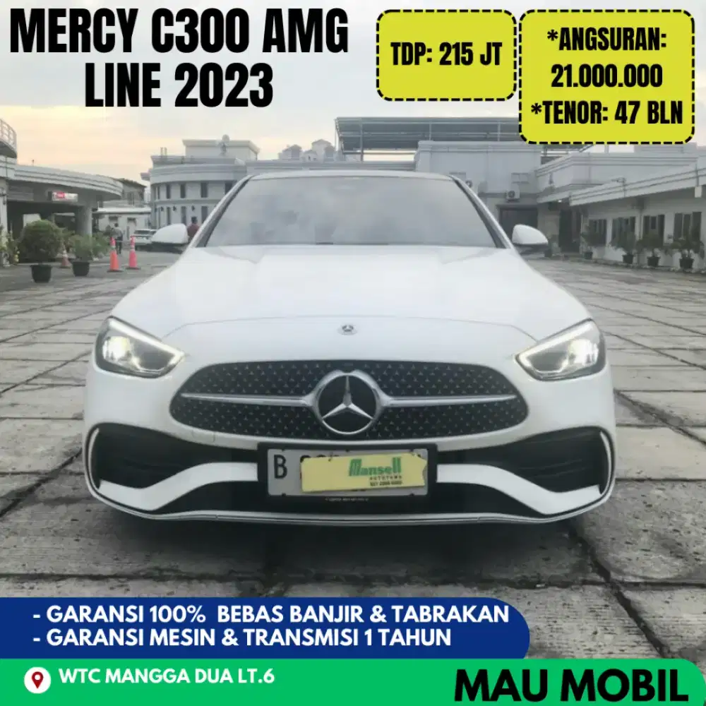 KM 6rb ANTIK, Mercy C300 C 300 AMG Line 2023/2024/2025