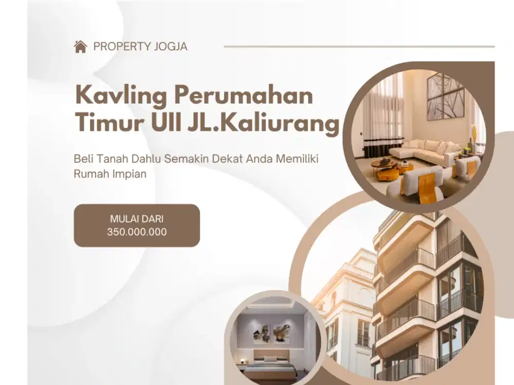 Wujudkan Rumah Impianmu di Dekat UII Jalan Kaliurang Dengan Beli Tanah Dahulu