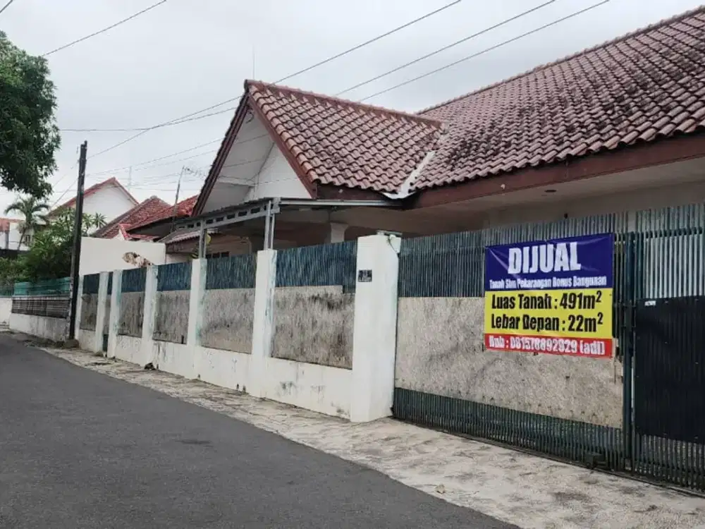 Rumah murah di jalan merpati demangam baru, 70 meter ke kampus Atmajaya Mrican
