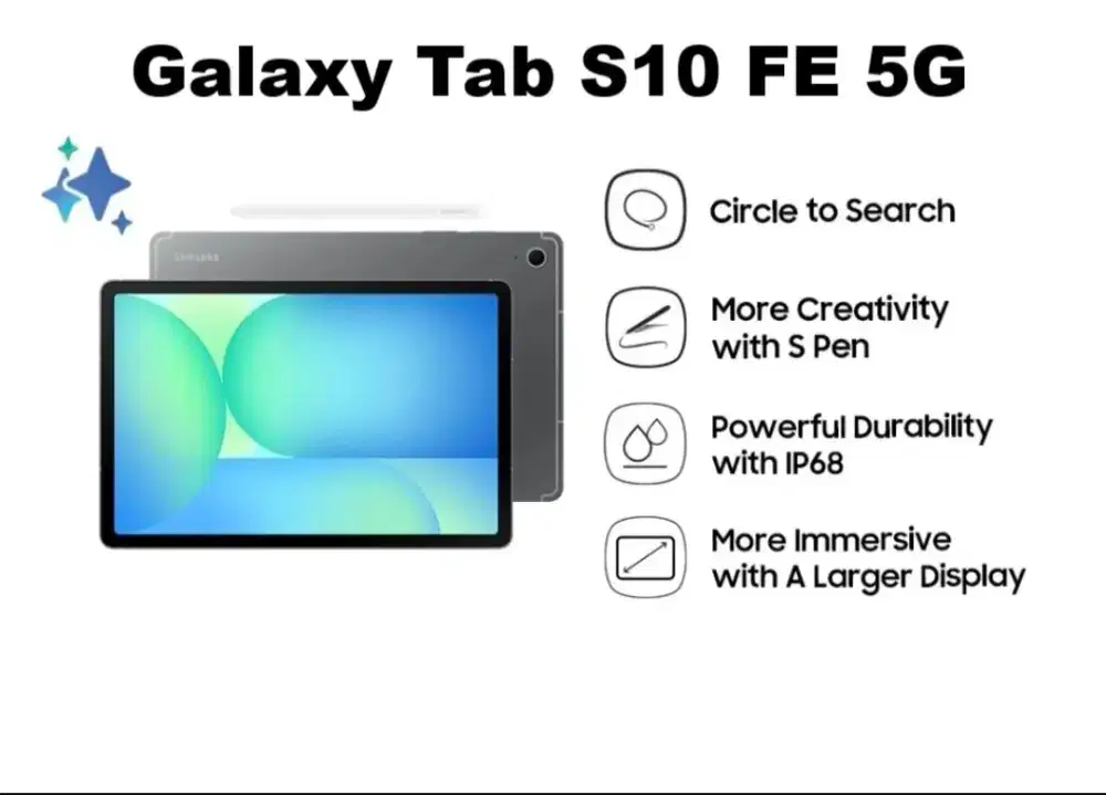 SAMSUNG GALAXY TAB S10 FE 5G