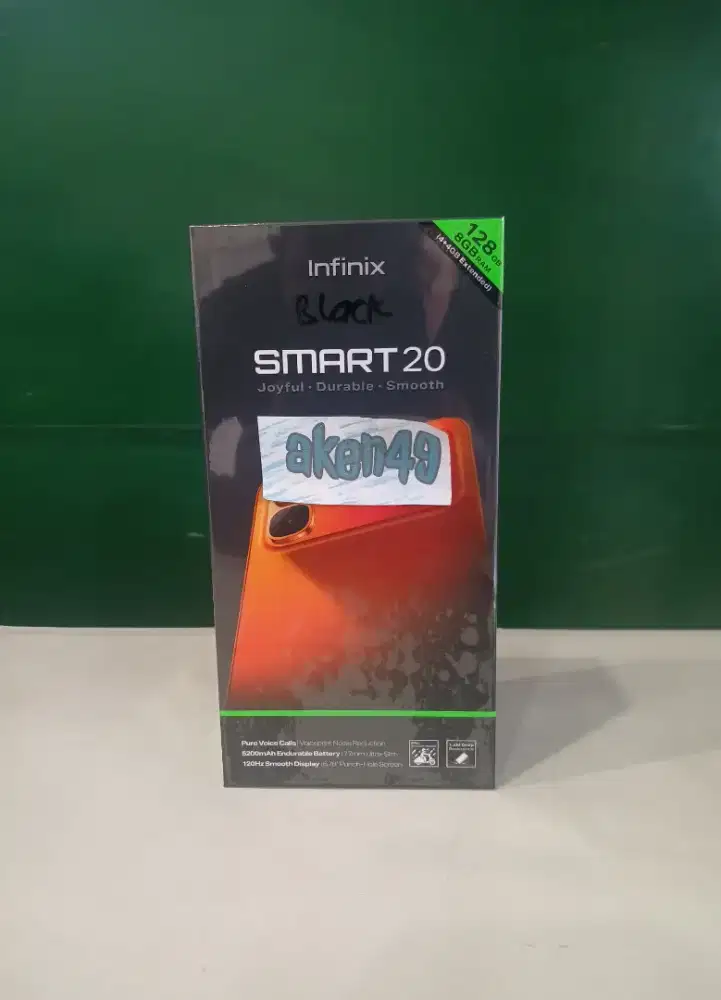 Infinix Smart 20 Helio G81 4Gb 128Gb Layar 120Hz Battery 5000mAh