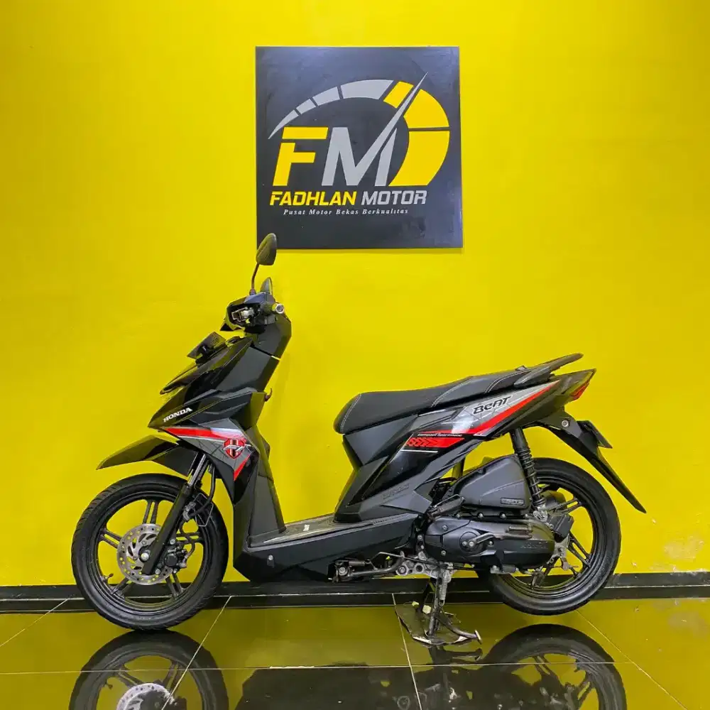 Honda Beat Tahun 2017 Hitam pajak on