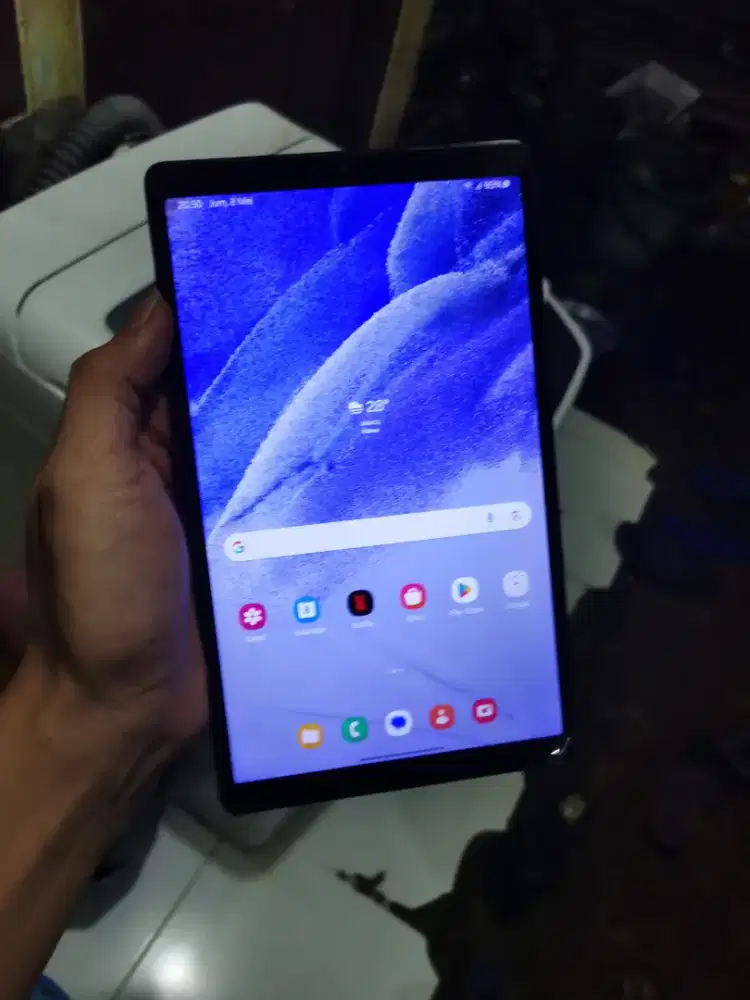 Samsung tab A7 lite minus ringan normal