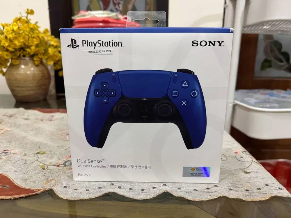 Stik PS5 Dual Sense Cobalt Blue Resmi Indonesia (BNIB)