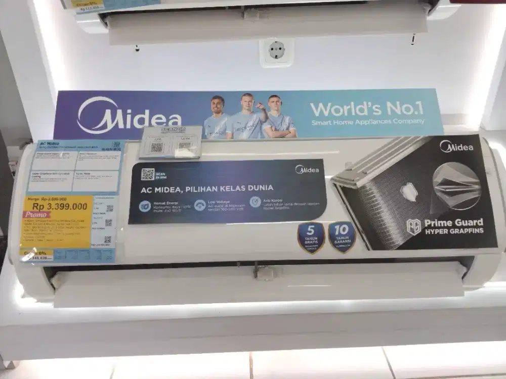 AC Midea 1pk Standar