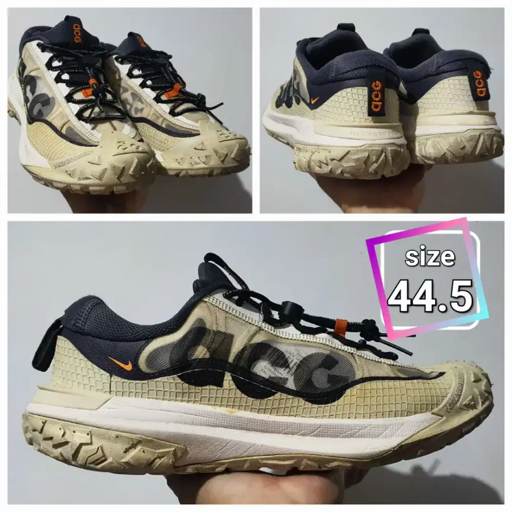 Sepatu Trail run Hiking Nike ACG Mountain Fly 2 size 44.5 Second ori