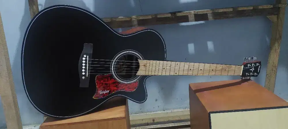Gitar akustik tanambesi new black