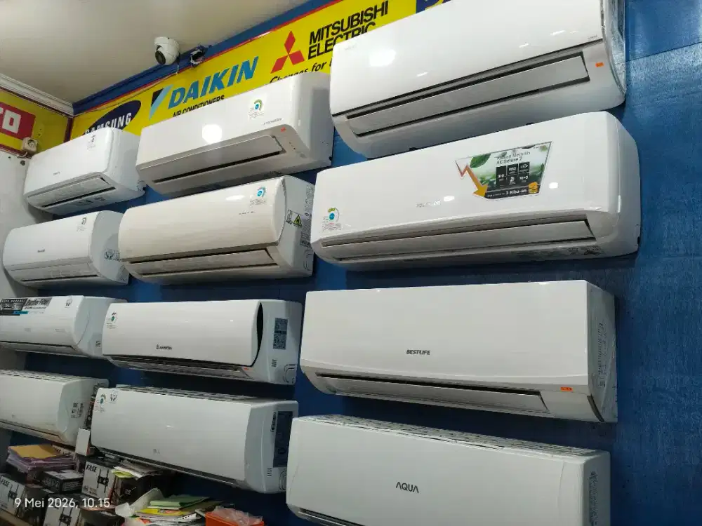 AC standard dan Inverter, Resmi. Cicilan murah tanpa DP, cukup KTP
