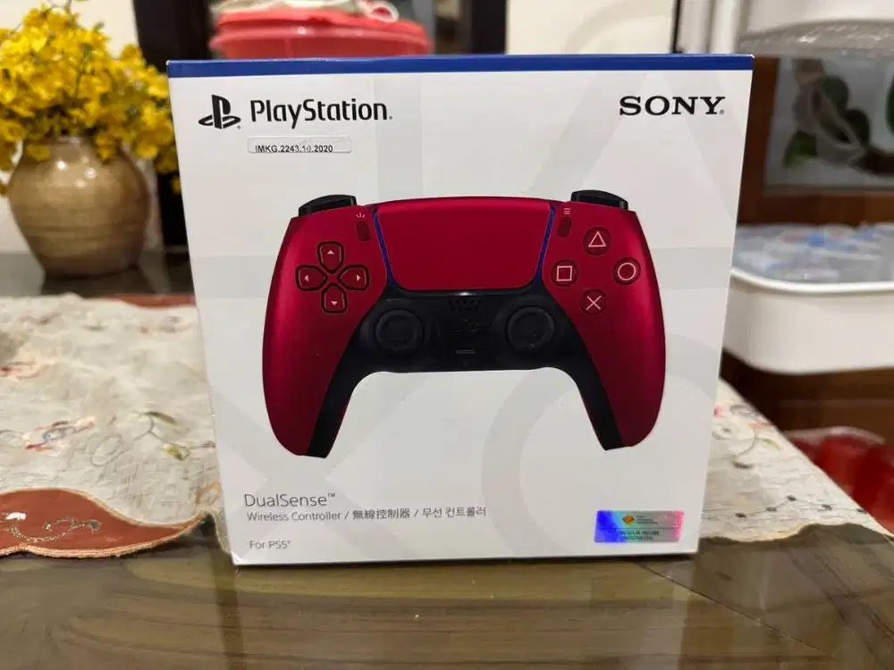 Stik PS5 Dual Sense Volcanic Red Resmi Indonesia (BNIB)