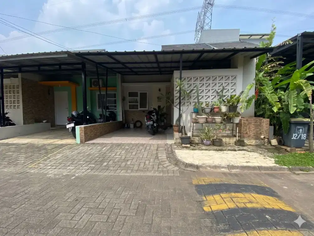 Jual Rumah Metro Residence Cibinong Cluster Eaglewood 90m2 SHM Murah