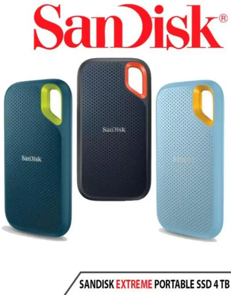 SanDisk 4TB Extreme Portable External SSD