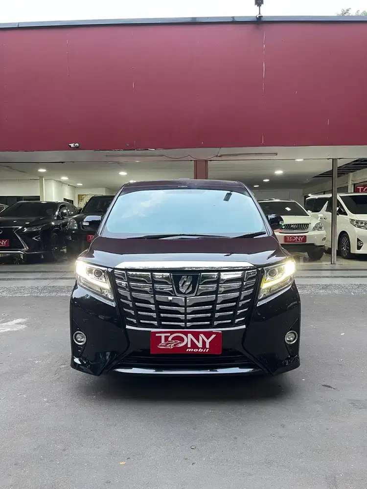 Toyota Alphard 2.4 G ATPM Facelift 2011 Hitam