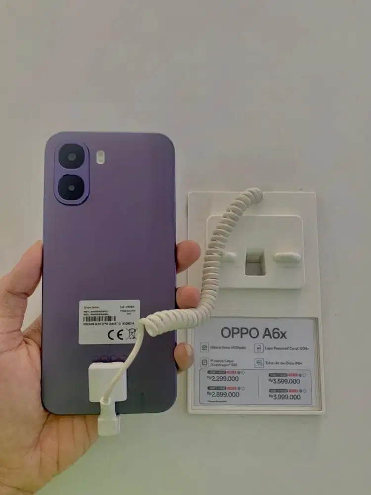 OPPO A6x 12/64 Baru