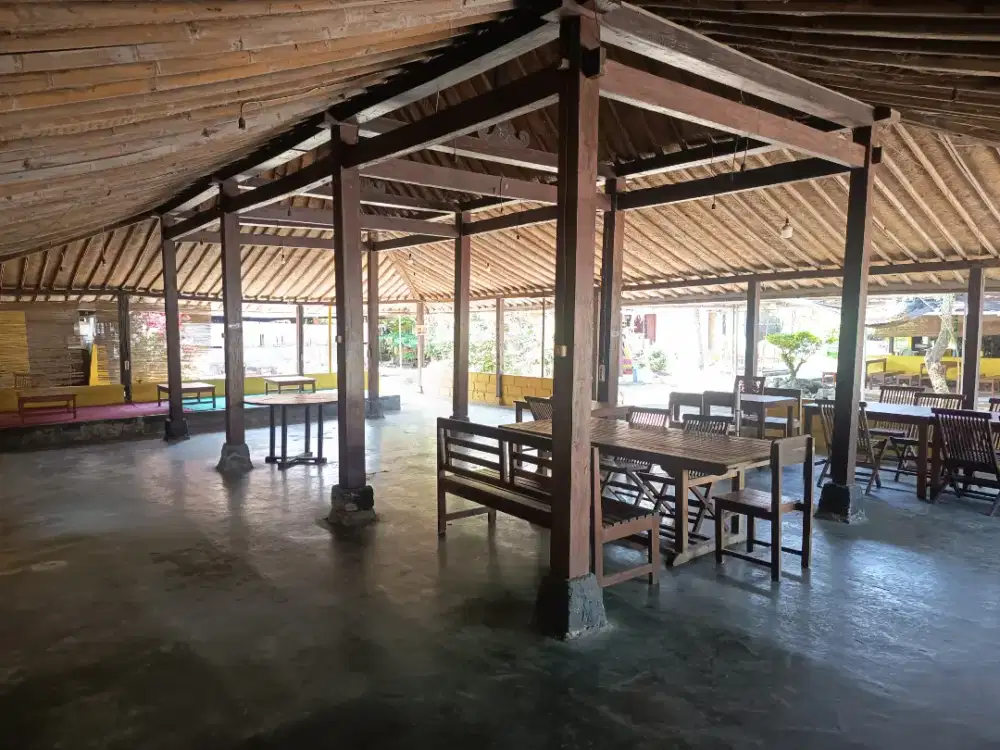 Disewakan Tempat Usaha dekat UII Jogja, Parkir Mobil Motor Luas