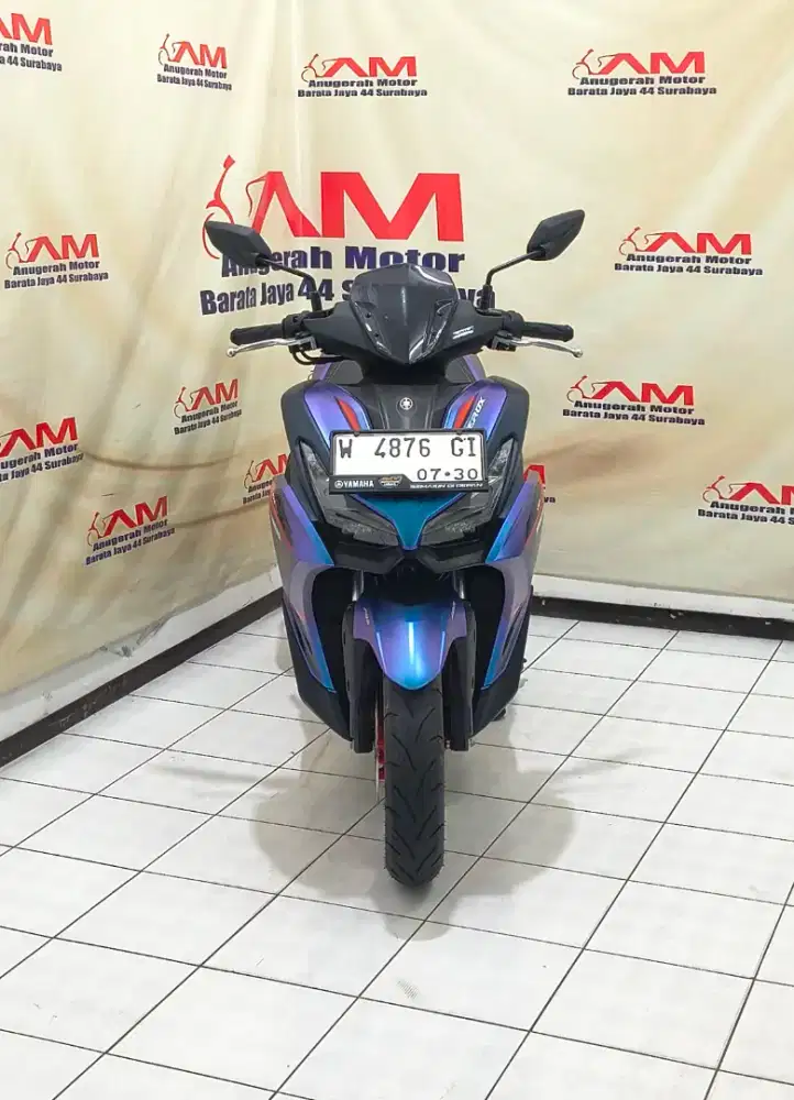 Superr Km 2 Ribu Yamaha New Aerox Alpha Abs Cyber city Tahun 2025