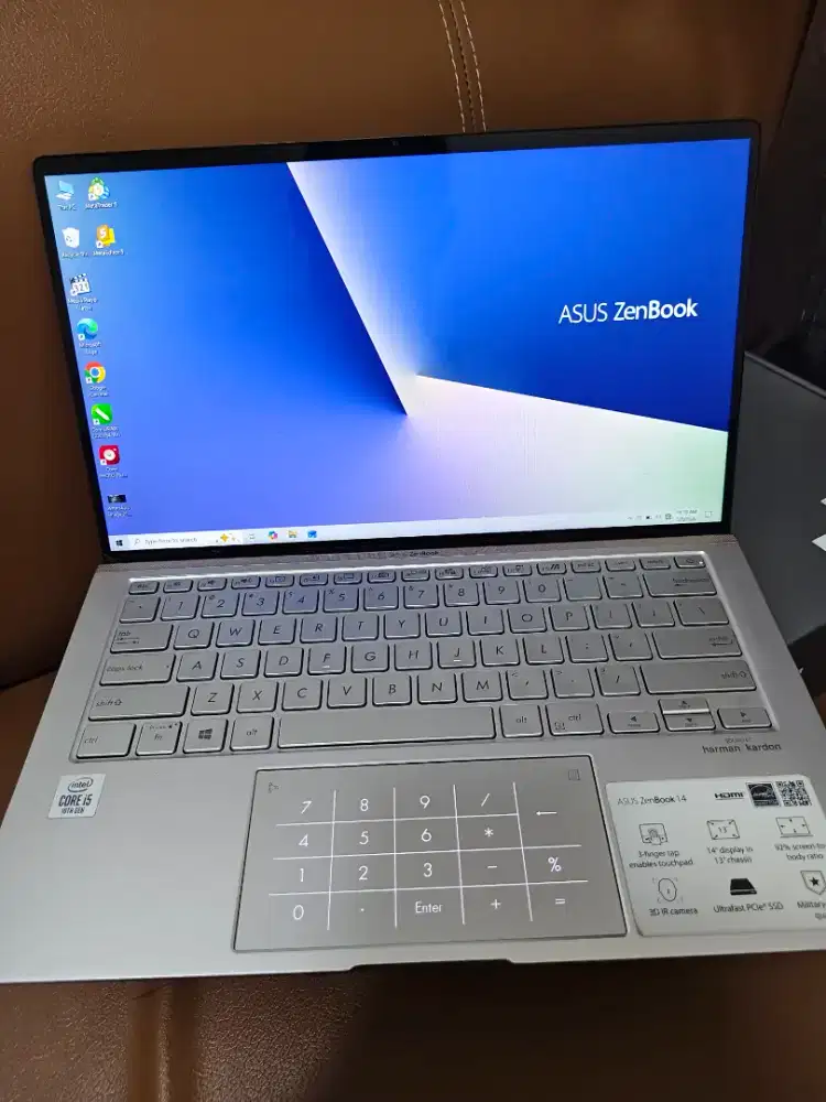 Laptop Asus Zenbook 14 UX433FAC core i5 gen 10th