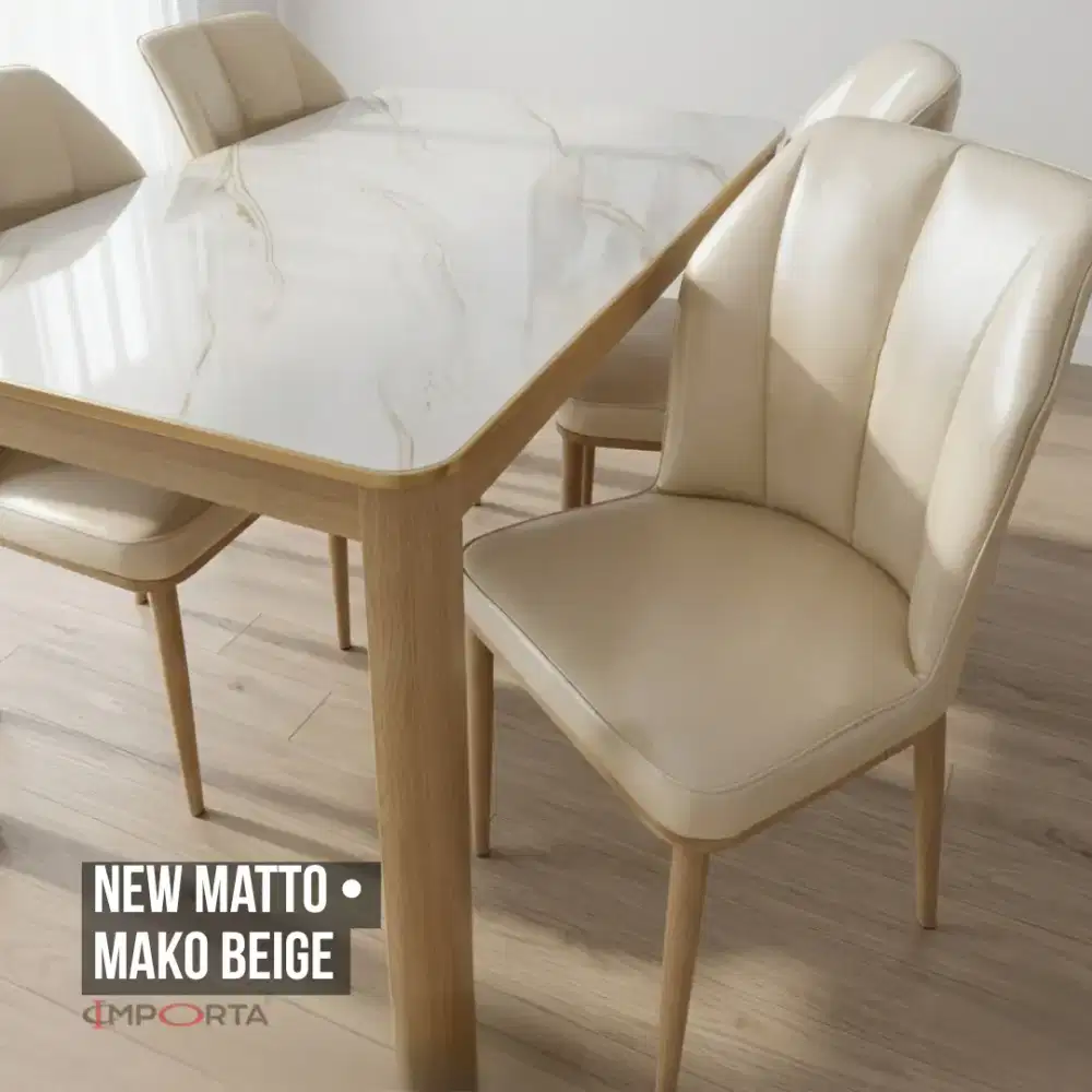 Meja makan marbel import