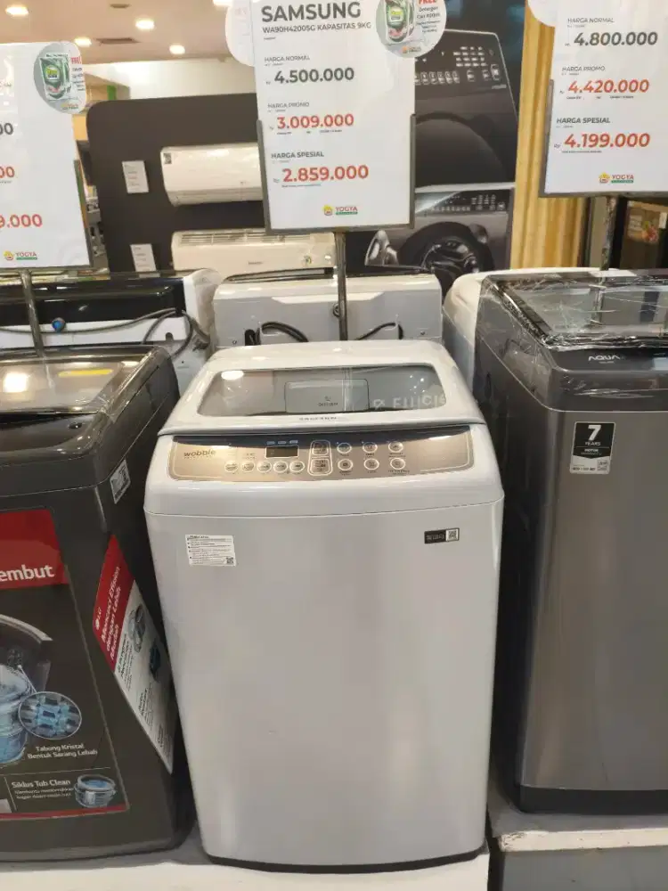 Mesin Cuci SAMSUNG Top Loading WA90H4200SG 9Kg