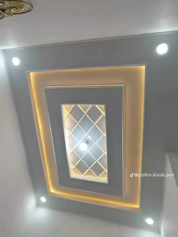 Plafon Pvc terpasang