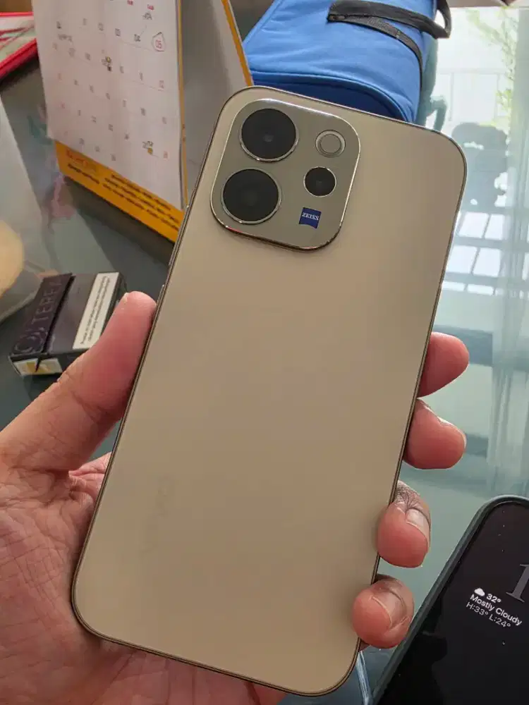 Vivo v70 Silver Grey Brown Gold fullset 99% like new mulus!