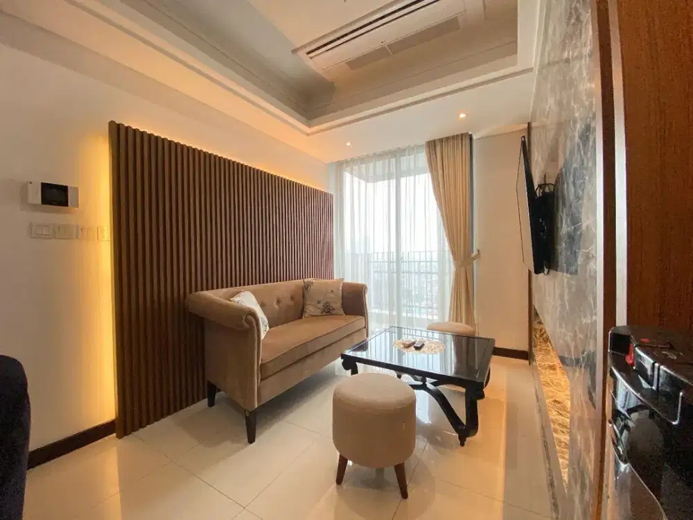 Disewakan Cepat Apartemen Casa Grande 2 Bedrooms 76 M2 Connecting To Mal Kokas
