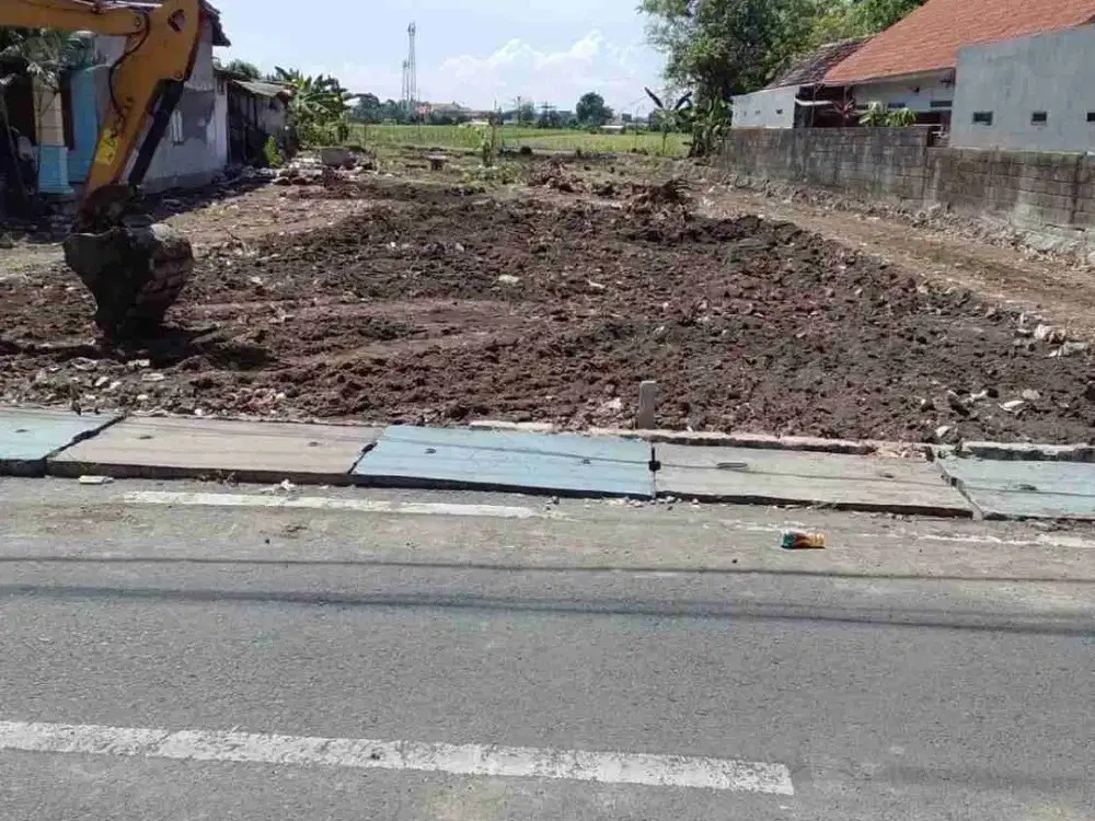 tanah kavling siap bangun nol jalan aspal Kragan Gedangan