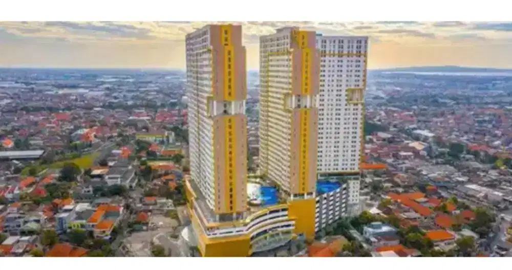 Hunian Tengah Kota di atas Mall Gunawangsa Tidar Surabaya