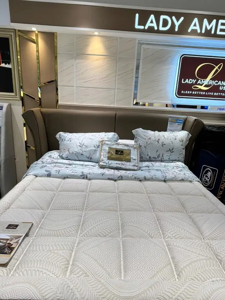 LADY AMERICANA KING MATTRESS 180 X 200 CM KNITTED FABRIC