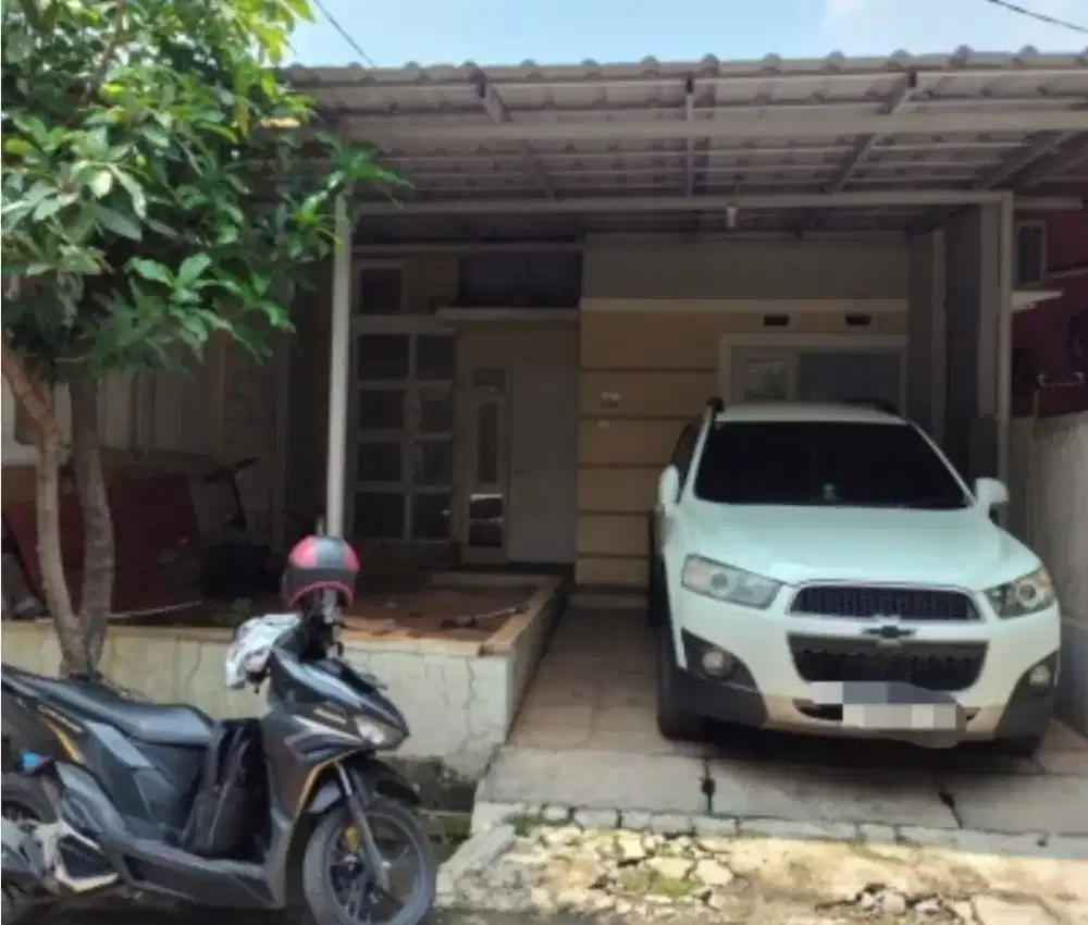 DiJual Lelang Rumah Cluster Safir 15 Menit Dari Tol Cimanggis