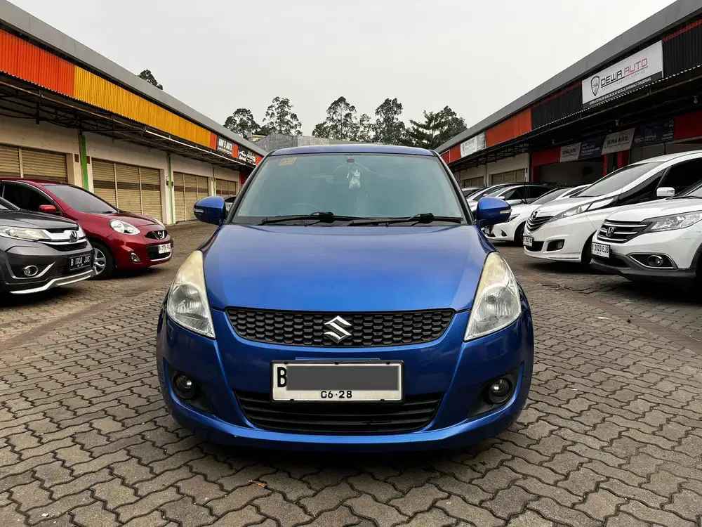 SUZUKI SWIFT GX AT 2013 BLUE RARE