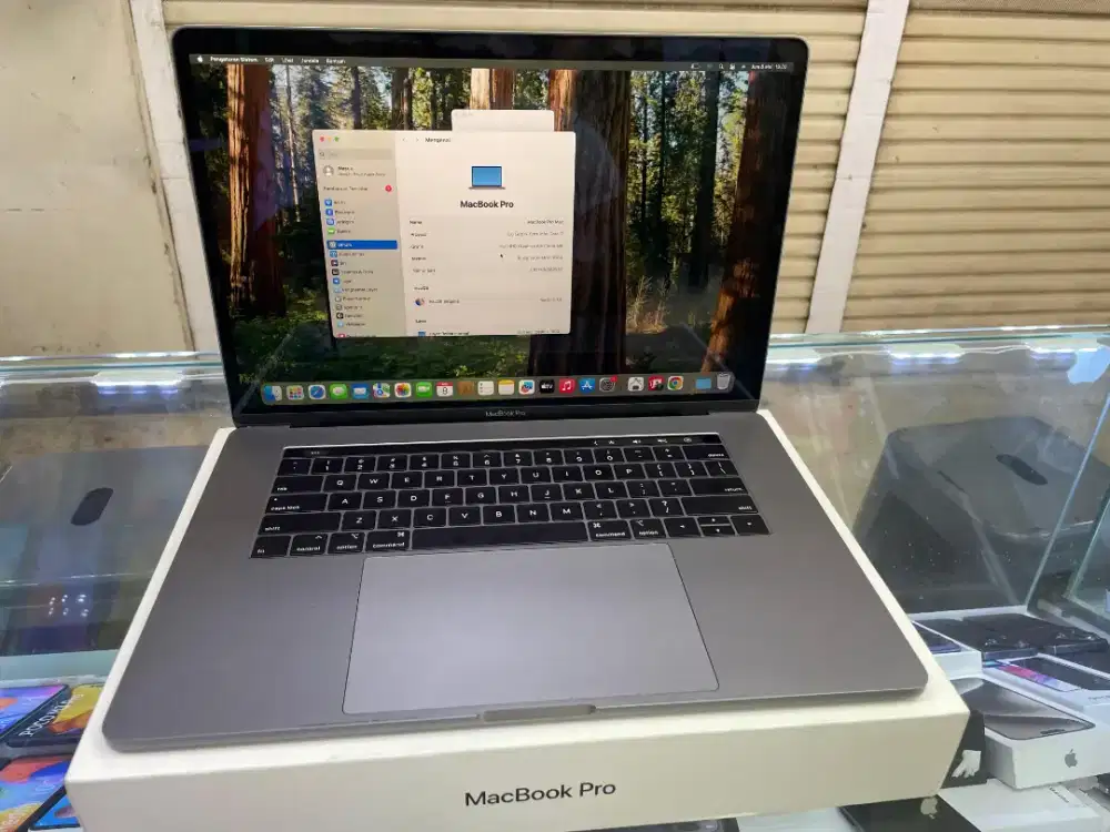 Macbook pro mac Ram 16/499gb Fullset Mulus