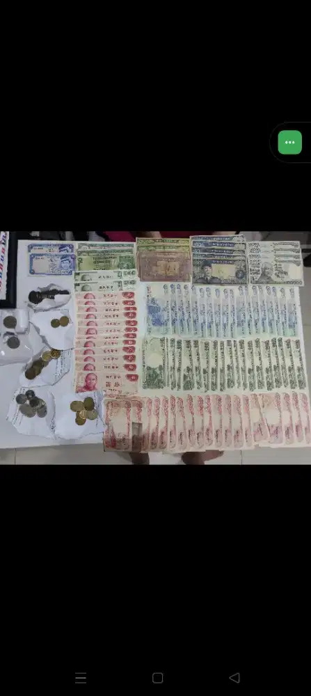 JUAL UANG KERTAS DAN KOIN RUPIAH INDONESIA KUNO SERI URUT PUN ADA