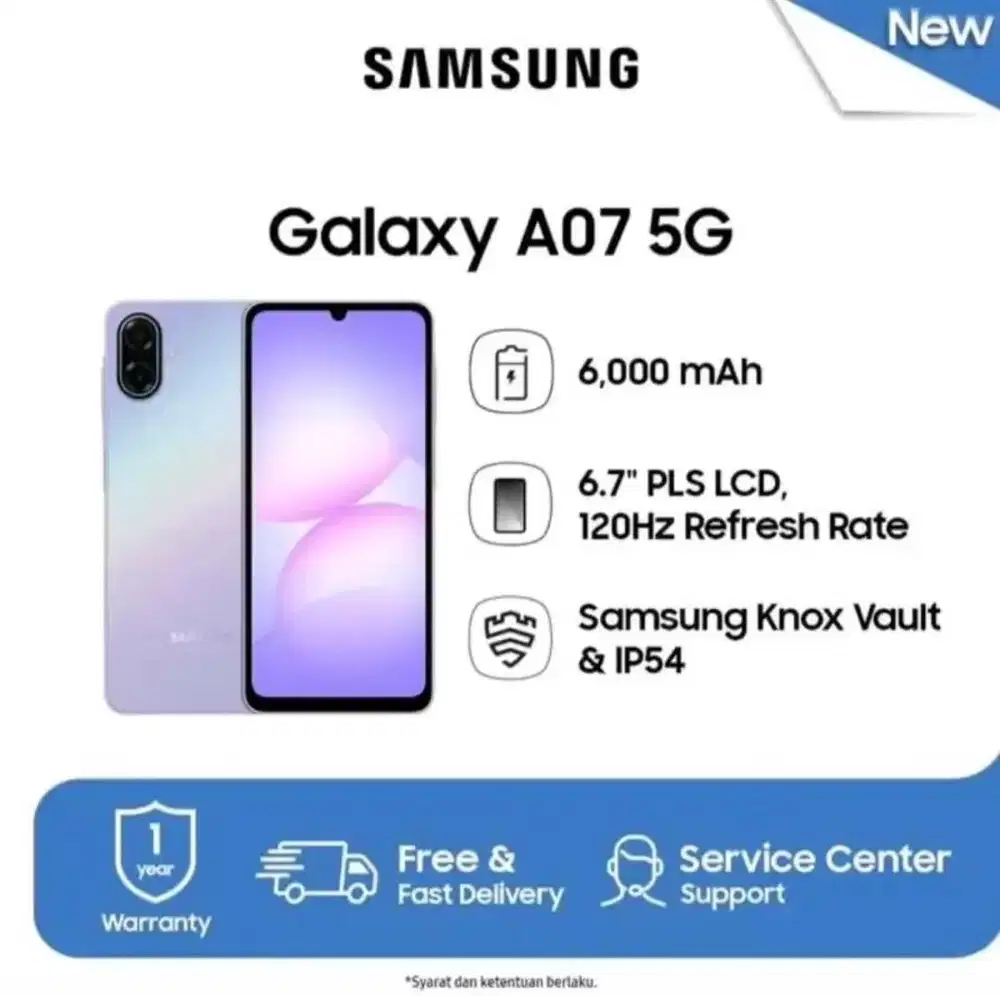 Samsung A07 5G 6-128GB