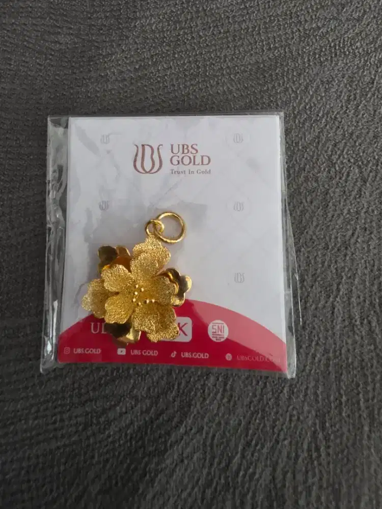 LIONTIN EMAS 24 KARAT UBS BERAT 5,19 GRAM