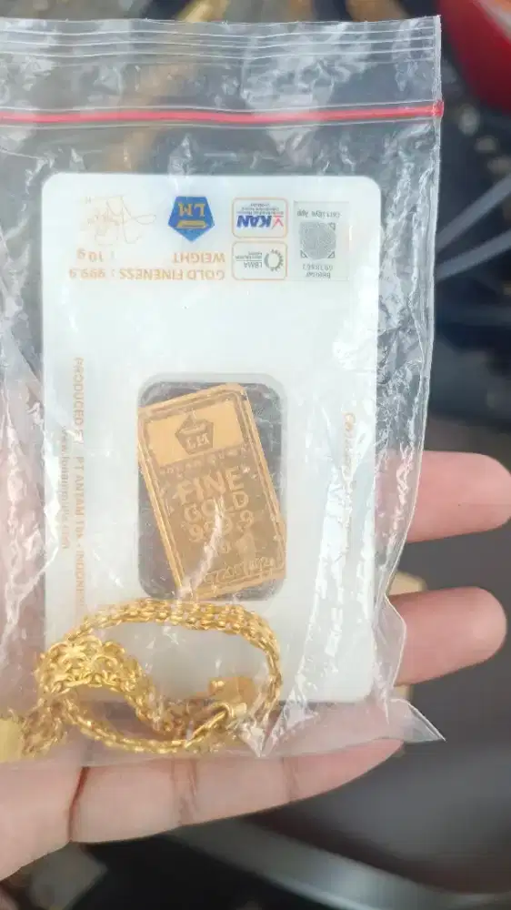 EMAS ANTAM 10 GRAM TAHUN 2022