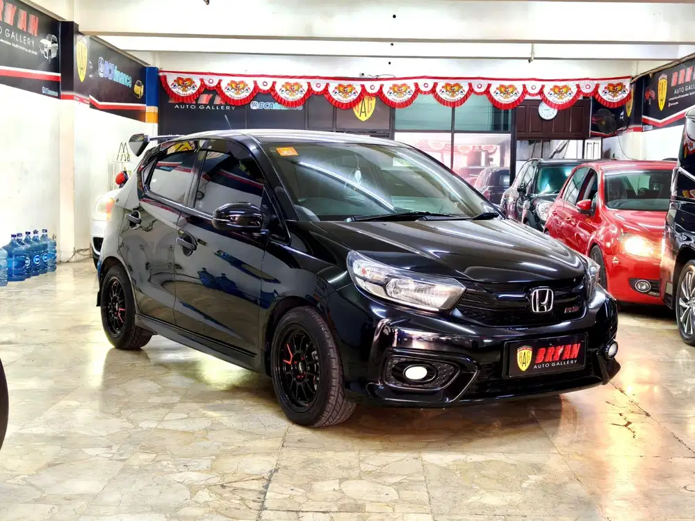 HONDA BRIO RS CVT 2021 PEARL BLACK MURAH