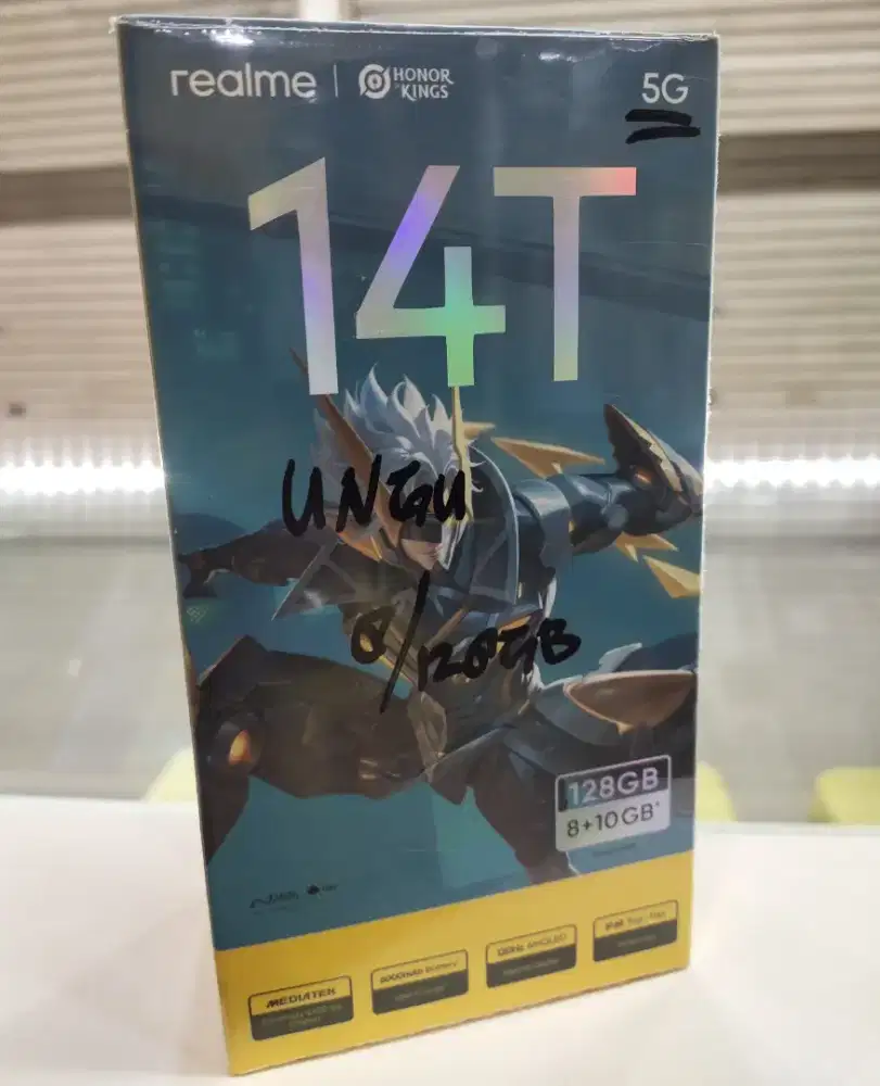 Realme 14T 5G 8GB+128GB Purple BNIB Garansi Resmi Indonesia