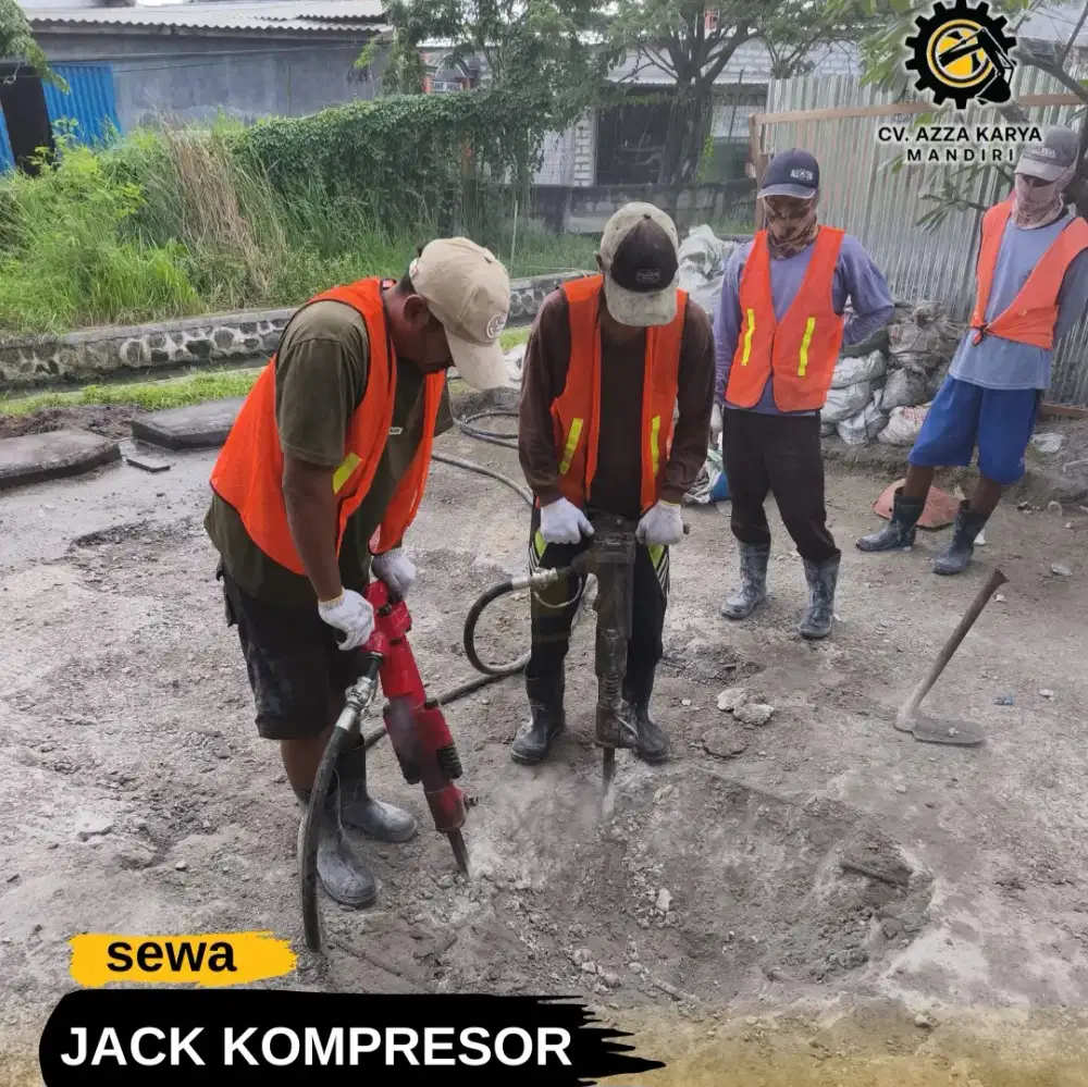 SEWA STAMPER KUDA, BABY ROLLER, MOLEN, JACK HAMMER, JACK KOMPRESOR DLL