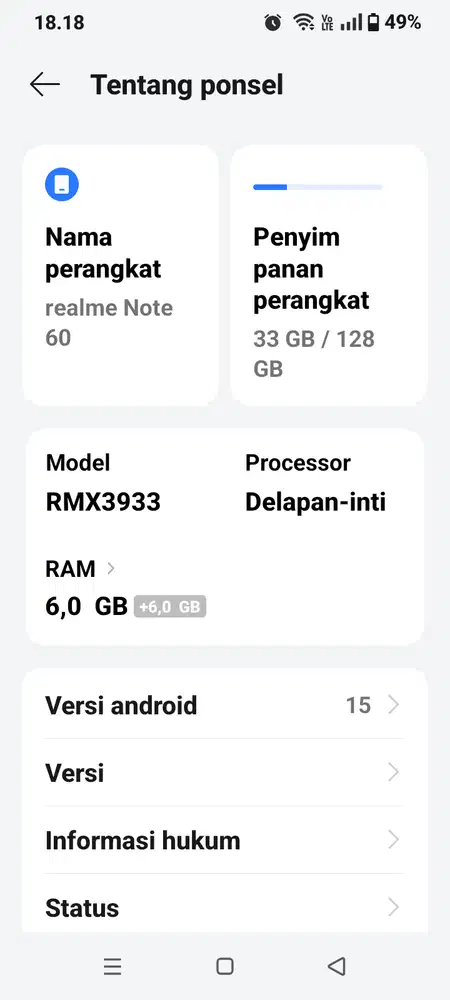 Realme Note 60 Ex cewe