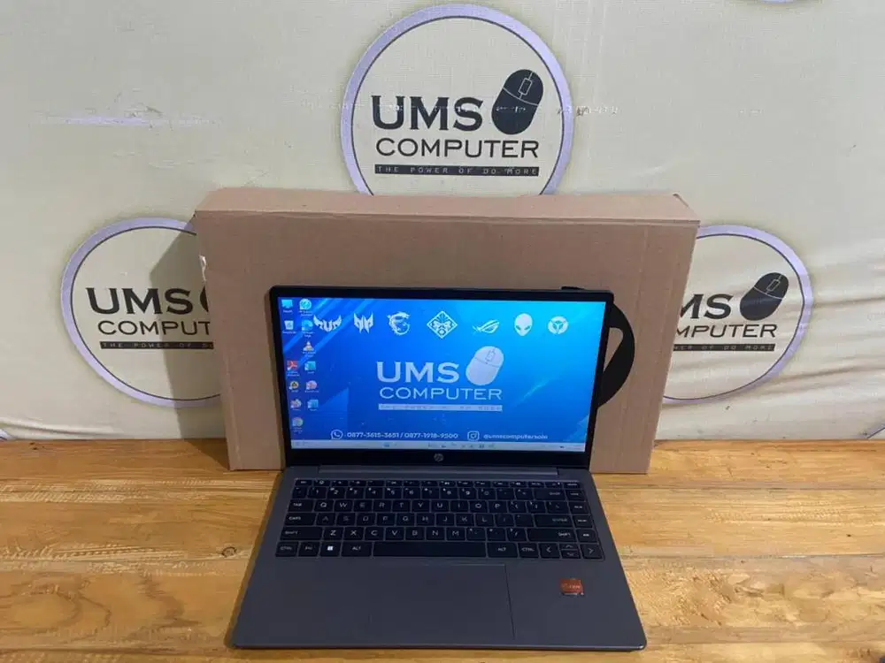 HP 240 G10 AMD RYZEN 5 7520U Ram 8GB SSD 512GB