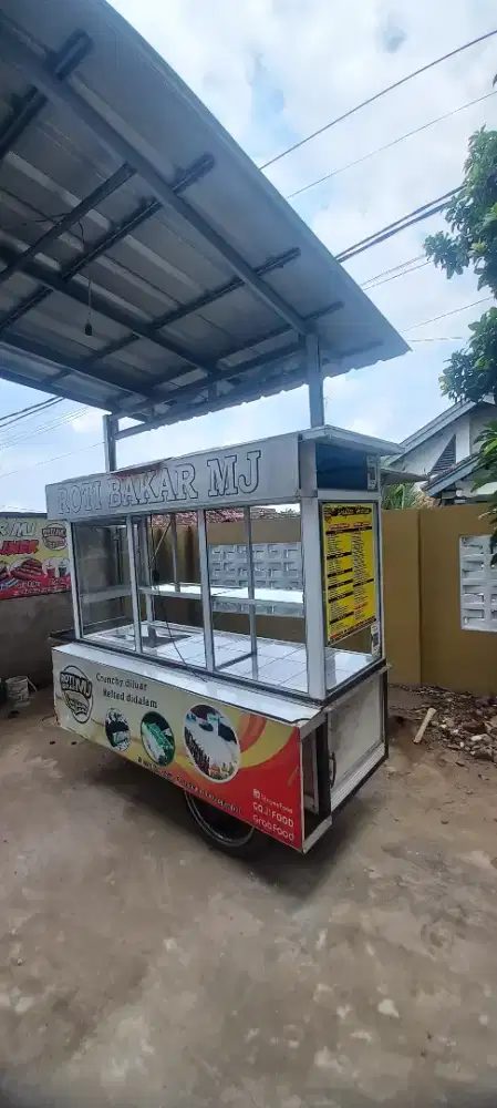 Dijual Gerobak roti bakar