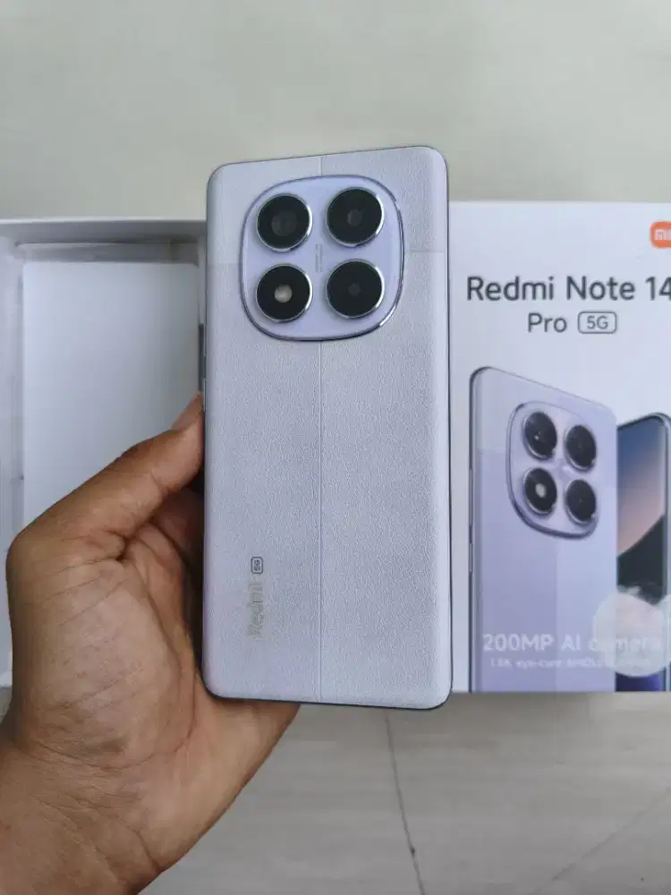 Redmi Note14 pro 5g 8/256gb fullset no minus