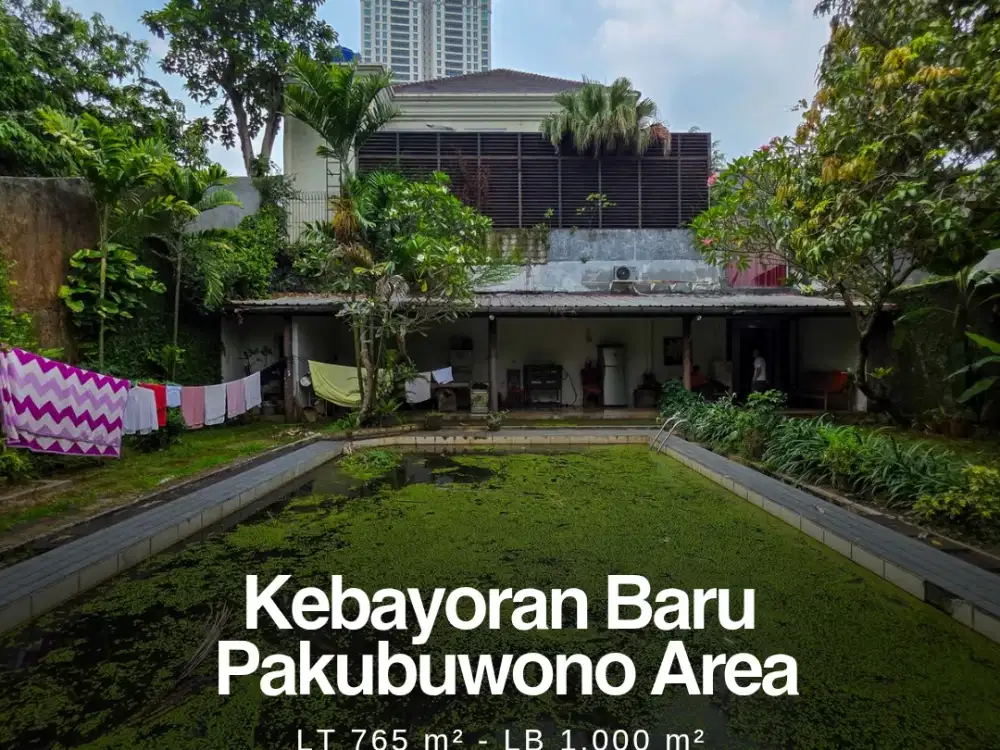 Dijual Cepat Rumah di Kebayoran Baru Pakubuwono Area