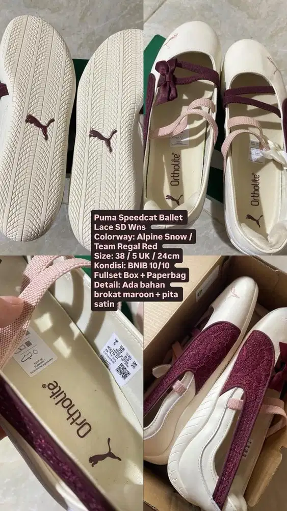 puma speed cat ballet wts