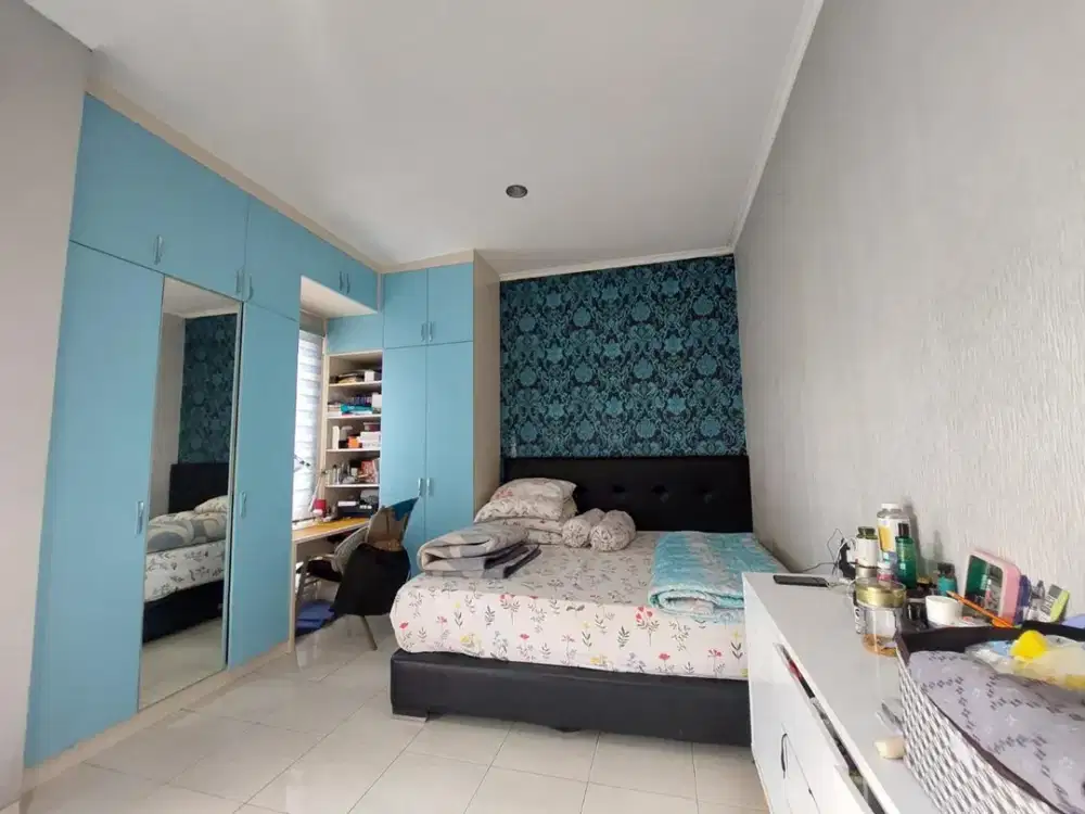 Rumah Semi Furnished 2 Lantai di Cluster Harmoni Harapan Indah